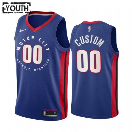 Maillot Basket Enfant Detroit Pistons Personnalisé 2020-21 City Edition Swingman